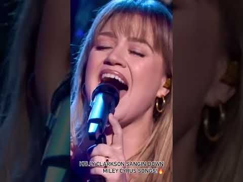 Miley Cyrus Confronted Kelly Clarkson!!🫣 #shorts