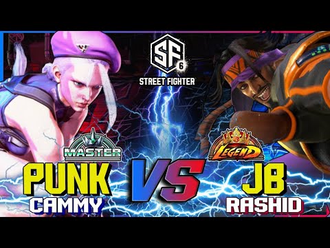 SF6 ▰ PUNK (Cammy) vs JB (Rashid) ▰ Street Fighter 6 High Level Gameplay