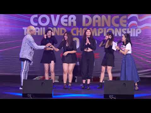 190707 [Talk] Mquatier cover PRISTIN V @ Cover Dance Thailand 2019