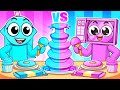 Eating Only ONE COLOR FOOD in Roblox! DEFAULT Thumbnail