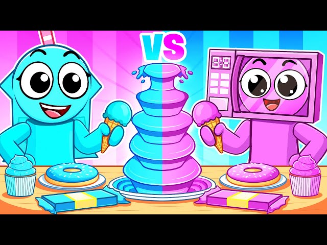 Eating Only ONE COLOR FOOD in Roblox! SDDEFAULT Thumbnail
