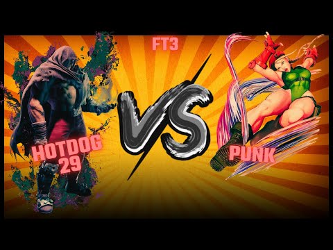 FT3🔥Hot Dog 29 (M.Bison) VS Punk (Cammy) 🔥l SF6 SEASON 2