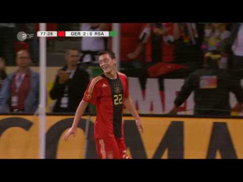 Mesut Özil 2:0 Deutschland gegen Südarfrika