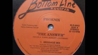 Phoenix - the answer (message mix)