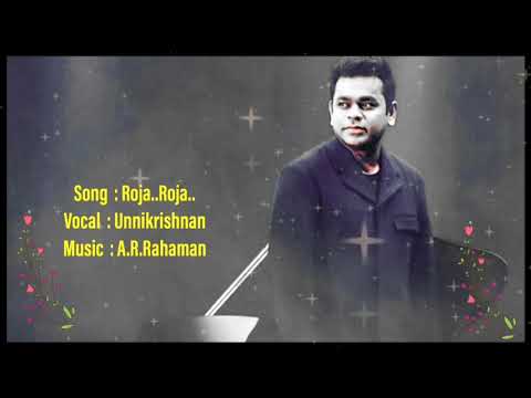 ROJA  ROJA /A.R.RAHAMAN/UNNIKRISHNAN/DOLBY ATMOS AUDIO