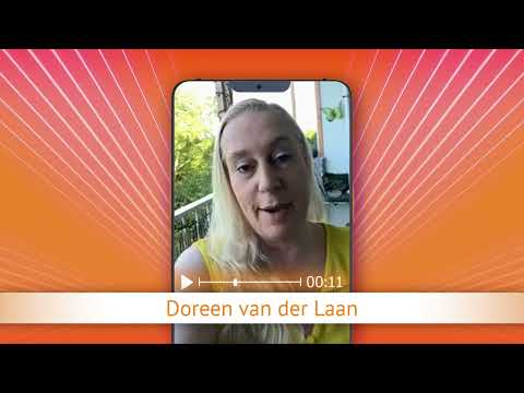 TV Oranje app videoboodschap - Doreen van der Laan