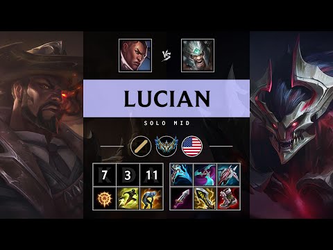 Lucian Mid vs Tryndamere - NA Challenger Patch 25.21