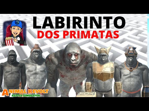 Primatas no Labirinto -  Animal Revolt Battle Simulator
