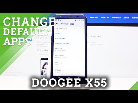 How to Set Up Default Browser in DOOGEE X55 – Default App Settings