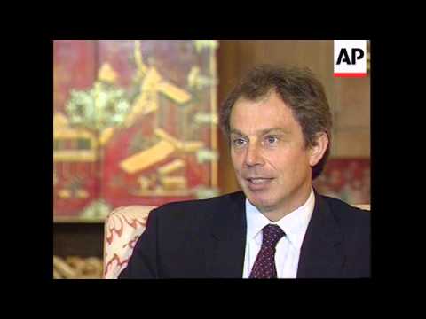 UK - Tony Blair comments on arson attack