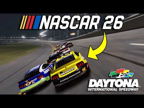 NASCAR 26 Daytona & San Diego Gameplay Hot Laps!