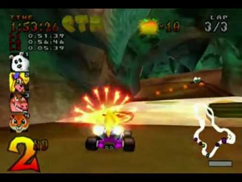 Crash Team Racing - Adventure Mode - Mystery Mines (Red Coin)