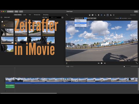 Tutorial: Zeitraffer-Aufnahmen in iMovie (OS X)