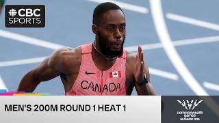 "That's a real shame" Brendon Rodney DISQUALIFIED from the men's 200m Round 1, Heat 1