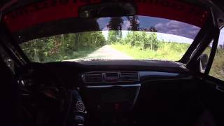 preview picture of video 'Veszprém Rallye 2014. Rongits A. - Hannus L. Gy 7.'