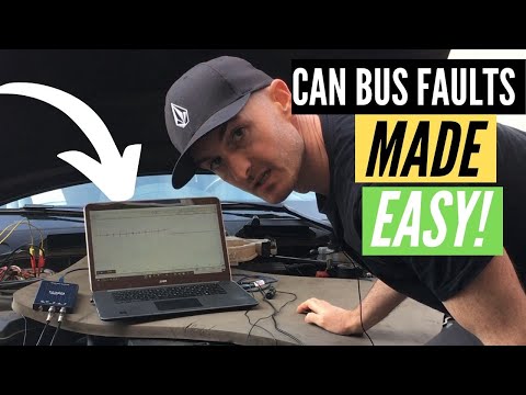 HOW TO DIAGNOSE CAN BUS FAULTS [PicoScope 2204A Powertrain High Speed CAN] Mechanic Mindset