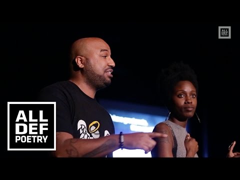 Saint + Alyesha Wise - "Enough" | All Def Poetry x Da Poetry Lounge | All Def Poetry