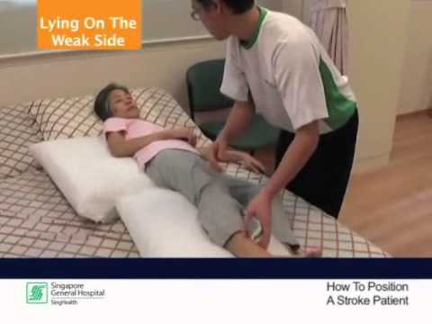 image-How do you position a hemiplegic patient?