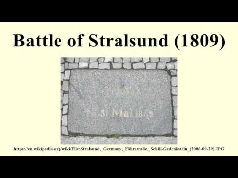 Battle of Stralsund (1809)