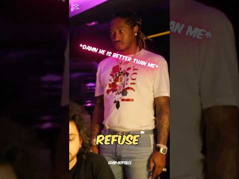 Future realizing that 19-year-old Juice might be BETTER than him 😳🔥 #juicewrld #future #rap #shorts