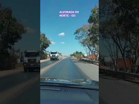 SIMOLÂNDIA E ALVORADA DO NORTE - GO: PONTE  SOBRE O RIO CORRENTE  #goiás #df #nordeste #brasil