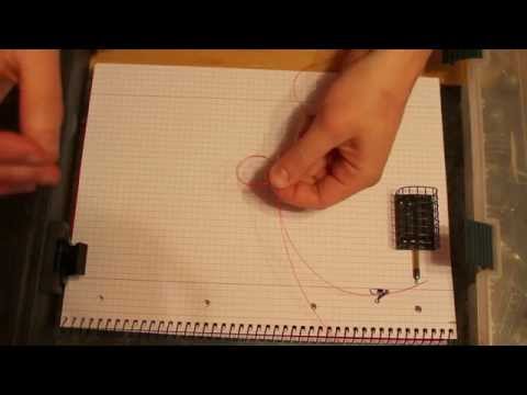 Verdrallte Schlaufenmontage (Version 1) - Feedern