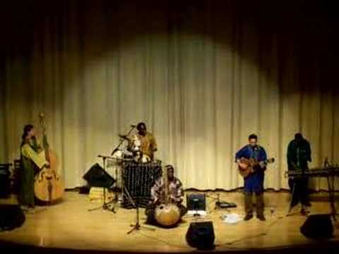 Malian kora musician Mamadou Diabate's Ensemble-II