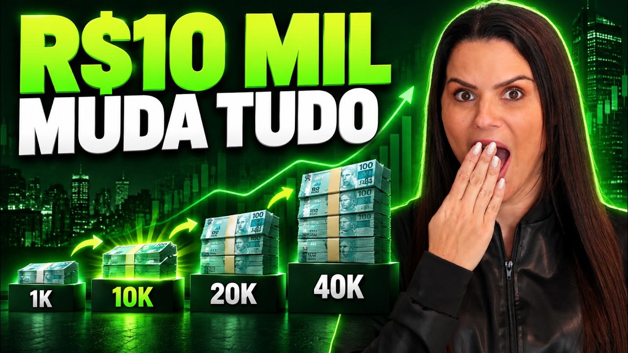 Os primeiros R$10 MIL mudam sua vida. Os R$100 MIL vêm mais rápido