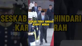 Download lagu Seskab Teddy hindari karpet merah mp3