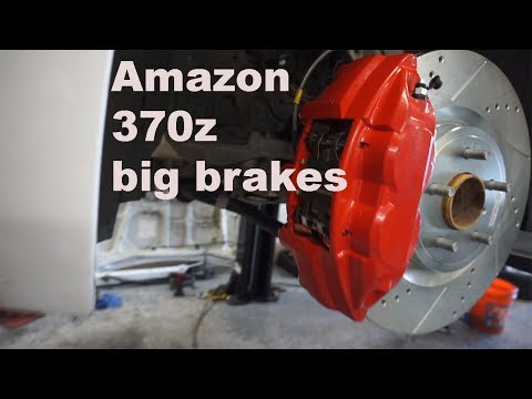 Amazon deals on 370z big brakes! and Panda stole the Vlog!!
