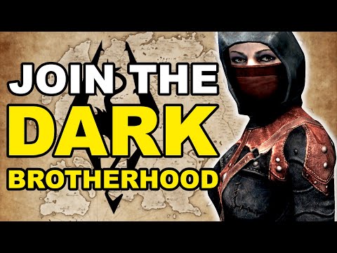 How to Join The DARK BROTHERHOOD in Skyrim [Elder Scrolls Guide]
