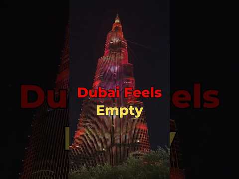 Dubai Is EMPTY Right Now: 70% Hotel Discounts, No Tourists & Hidden Opportunities!