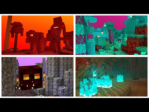All About the NETHER BIOMES in the 1.16 Minecraft Nether Update