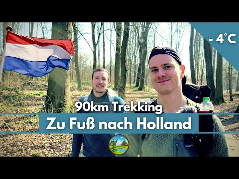 Ruhrgebiet nach Holland: 90km Winter Wildcamping
