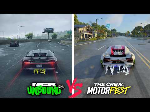 Crew MotorFest Vs Need For Speed Unbound I Dynamic Comparison I Part - 1