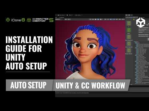 Installation Guide for Unity Auto Setup | iClone 8 & Character Creator 5 Tutorial