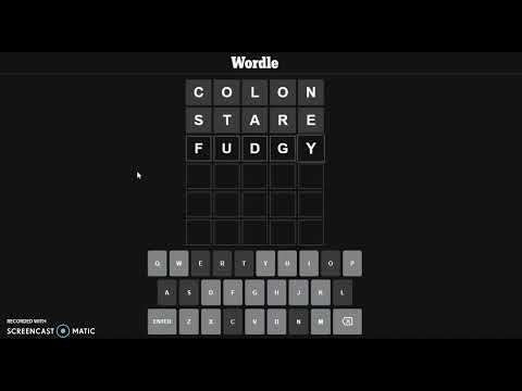 A COLONy of GUPPY! Wordle #323