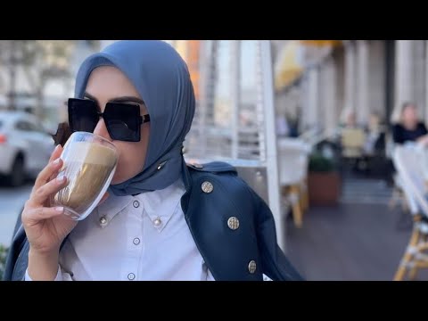 Di Los Anggles Syahrini dan Reino merasa nyaman Minum Kopi Sambil Duduk  pinggir jalan