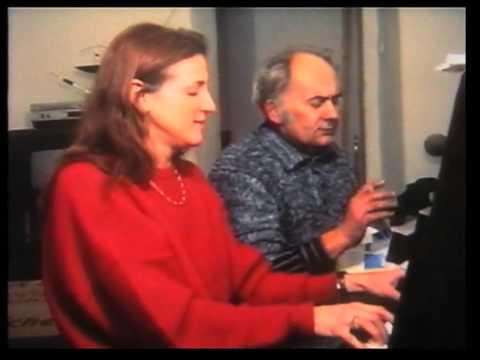 Zwy Milshtein and Barbara Newman (1989) by Gérard Courant - Couple #54