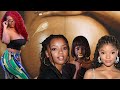 Funky Dineva Says Halle Bailey Is Lying About Pregnancy Calls Chloe Ug1y Fake F T