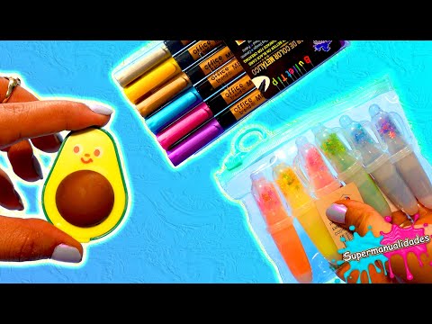 Probando Útiles escolares de tiendita China #2 - Supermanualidades