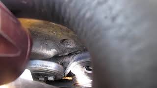 2003 CHEVY TRACKER, 2.5 V6. CHANGE FAN BELTS