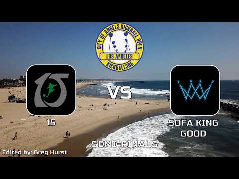 15 vs Sofa King Good #CAKO2018 --- Semi Finals