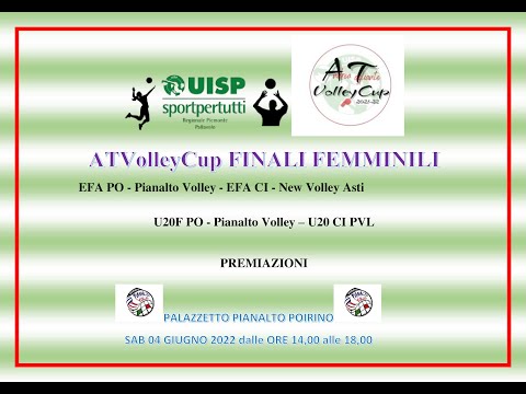 UNDER20F - ed Eccellenza  FA  FINALI ATVOLLEYCUP UISP PIEMONTE