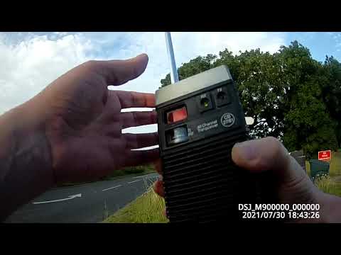 Harrier WT2 CB27/81 UK FM HAndheld CB radio - Field test