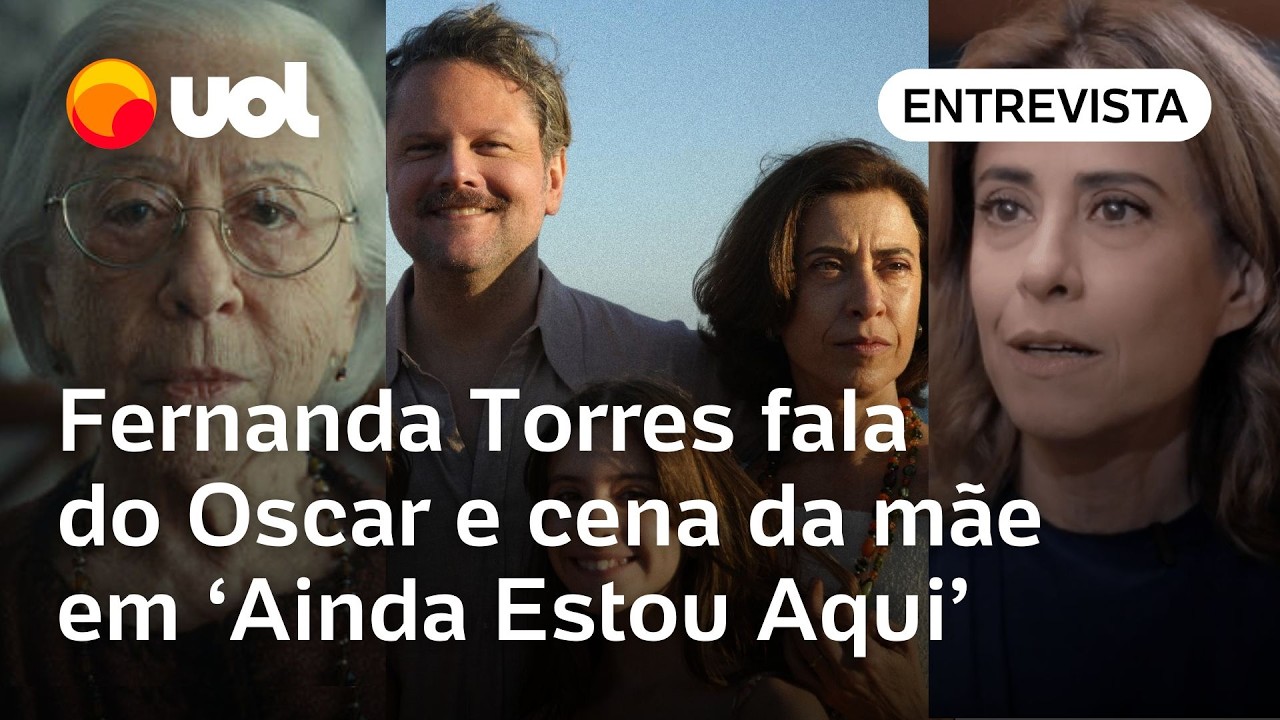 Ainda Estou Aqui: Fernanda Torres fala de filme, Oscar 2025 e cena de Fernanda Montenegro: 'Choque'