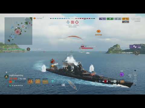 Schlieffen Holding Them Back (World of Warships Legends)
