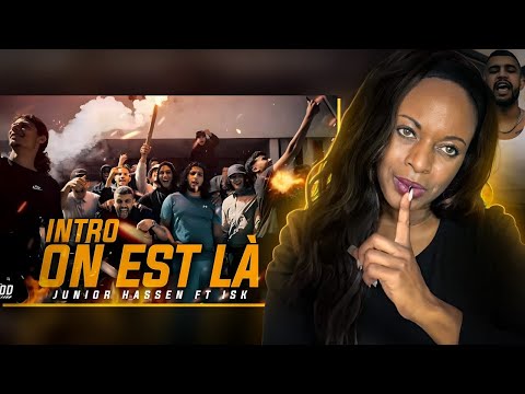 Junior Hassen ft. @ISKOfficiel - On est  là(Official Vidéo ) [INTRO] Réaction 🇹🇳🇬🇧😍