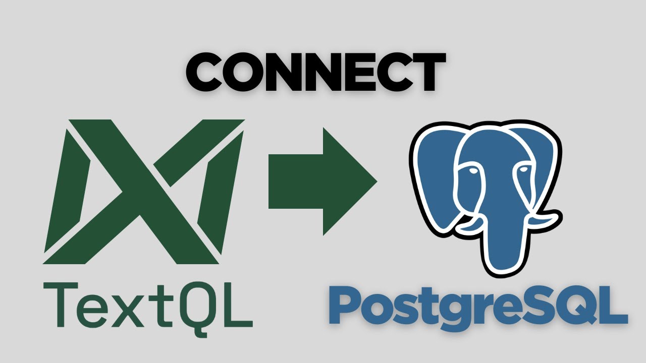 How to Connect PostgreSQL to TextQL | AI Data Analysis Tutorial