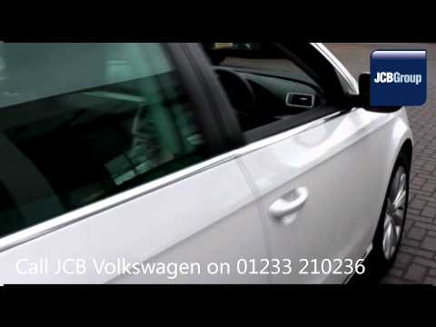 2011 Volkswagen Passat SE TDI BLUEMOTION TECHNOLOGY 2l White GF61JDO for sale at JCB VW Ashford